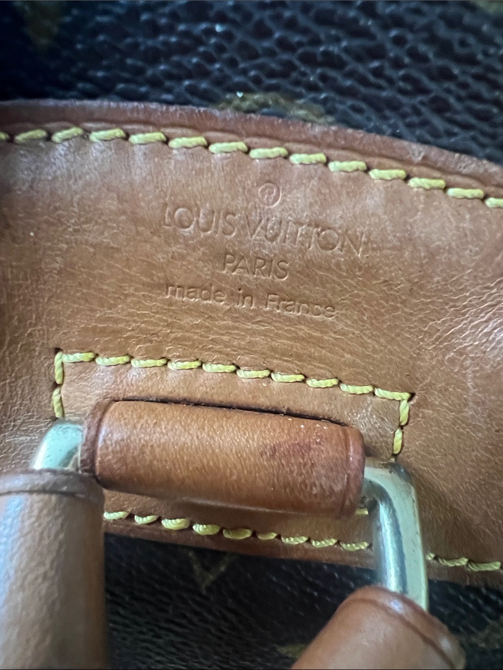 Louis Vuitton Monogram Mini Backpack in Brown and Tan Leather Trim - Picture 5 of 11